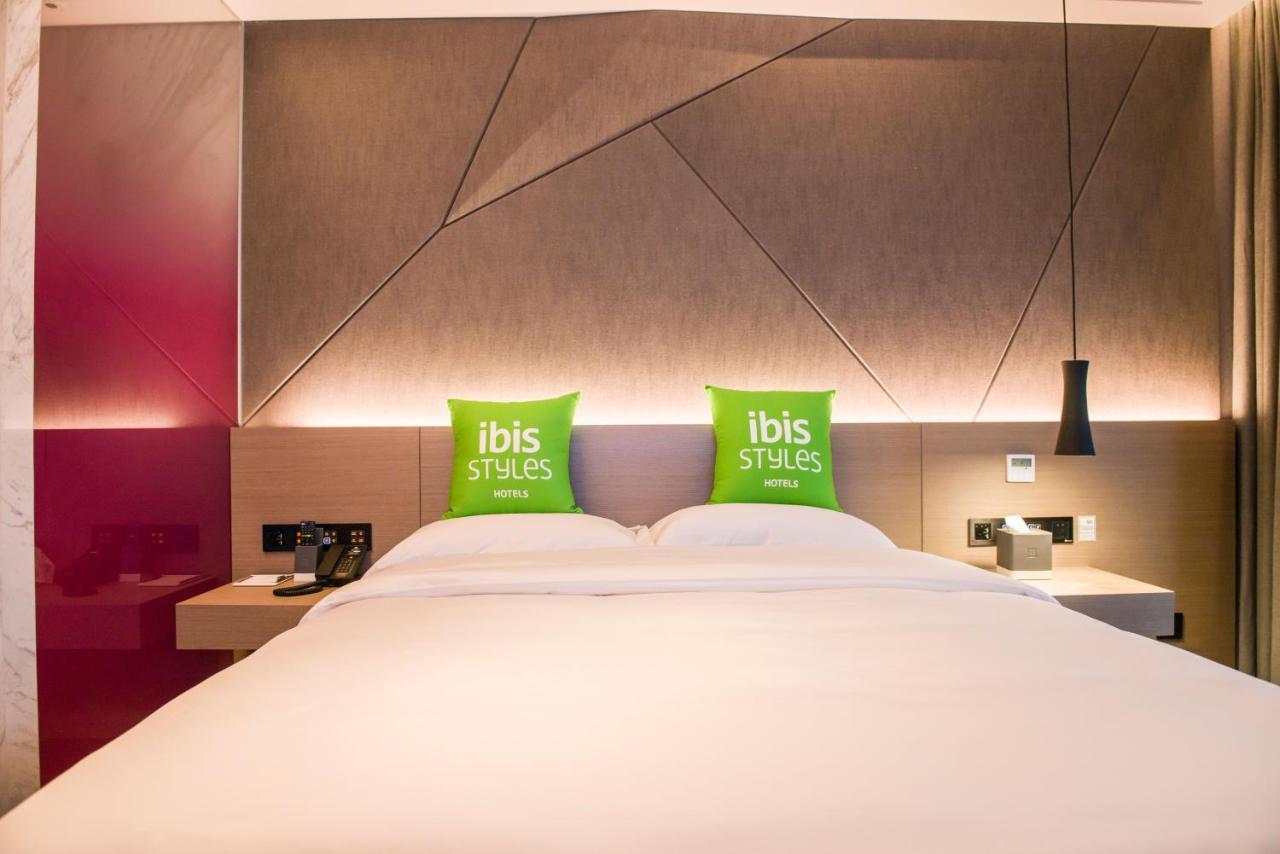 Ibis Styles Suqian Sihong South Hengshan Road Hotel Exterior foto